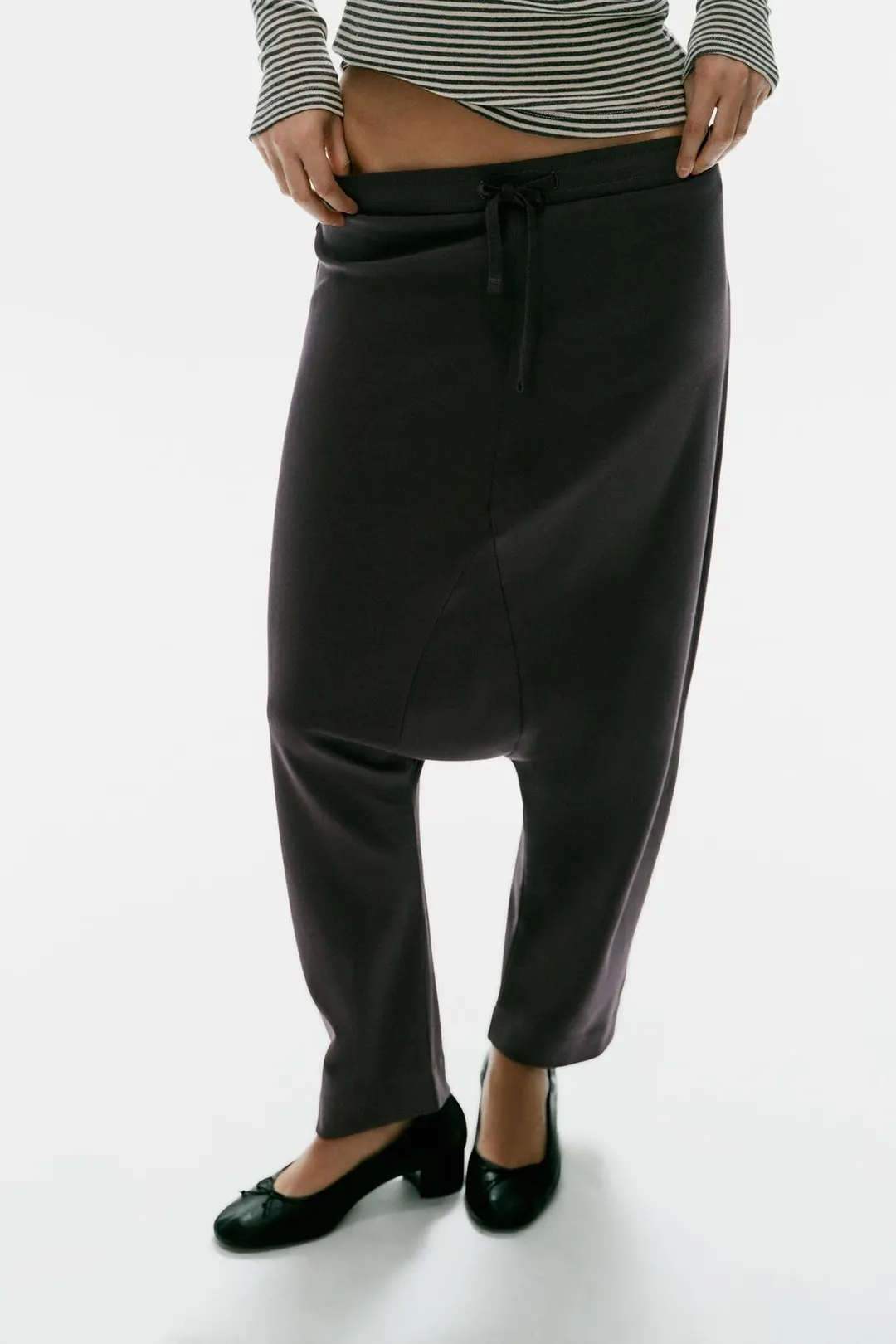 Брюки свободного кроя из флиса, Zara