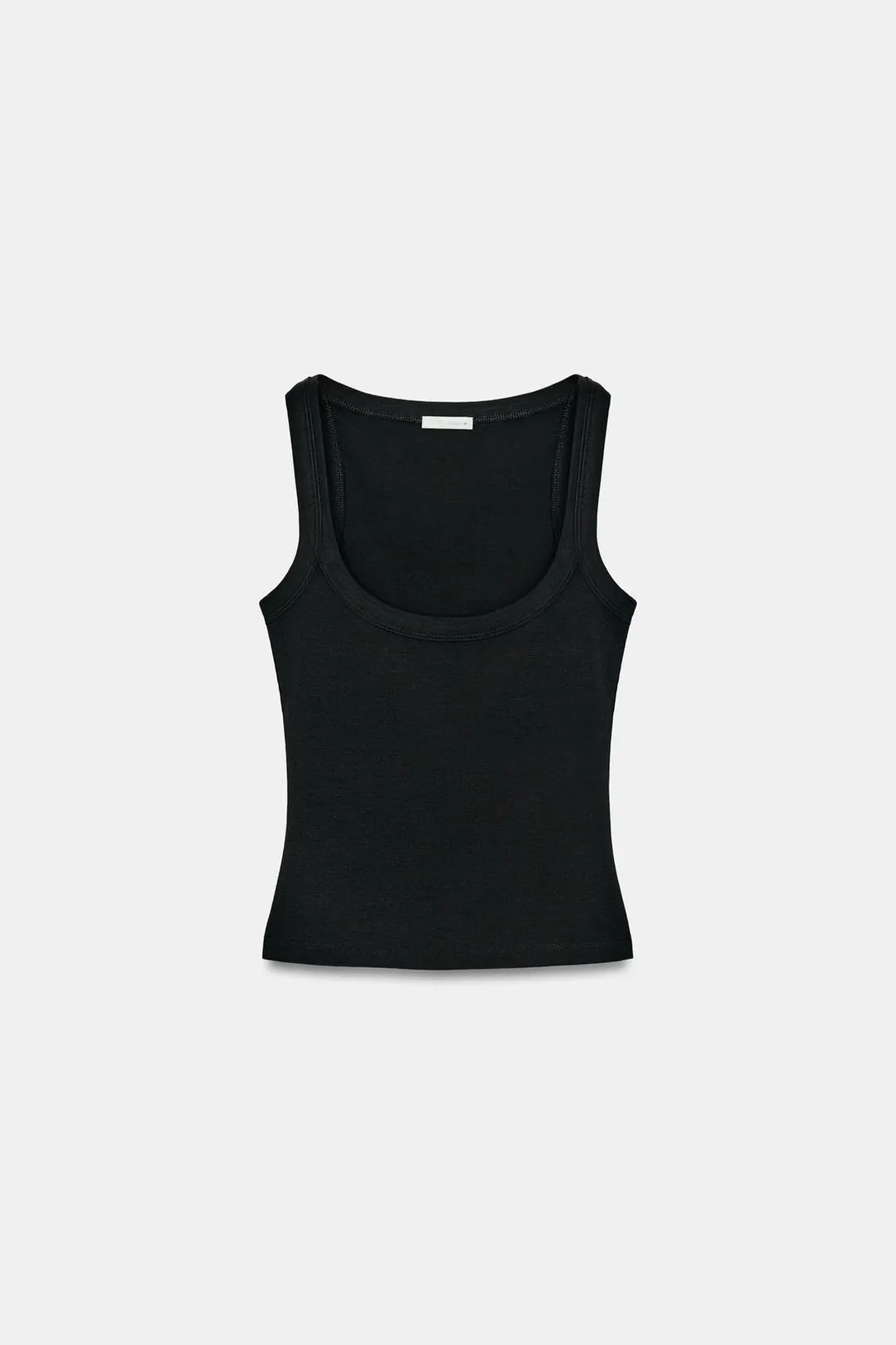Футболка без рукавов из хлопка, Zara