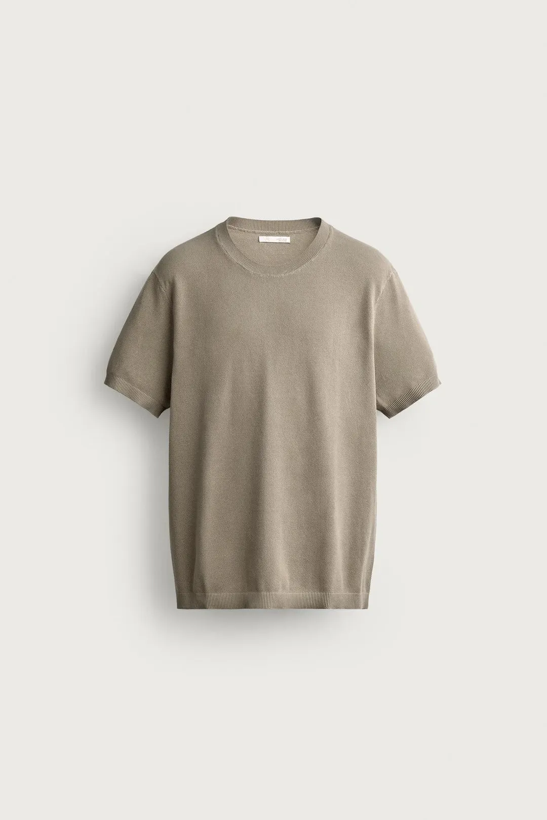 Футболка трикотажная свободного кроя, Zara