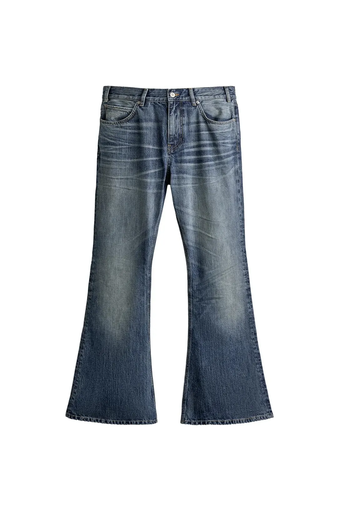 Джинсы расклешенного кроя, Zara