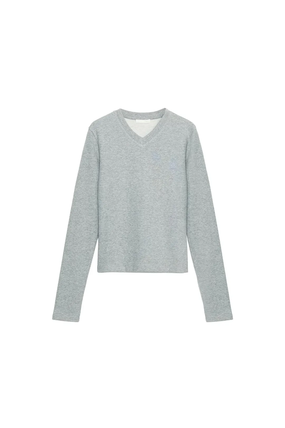 Футболка с V-образным вырезом, Zara