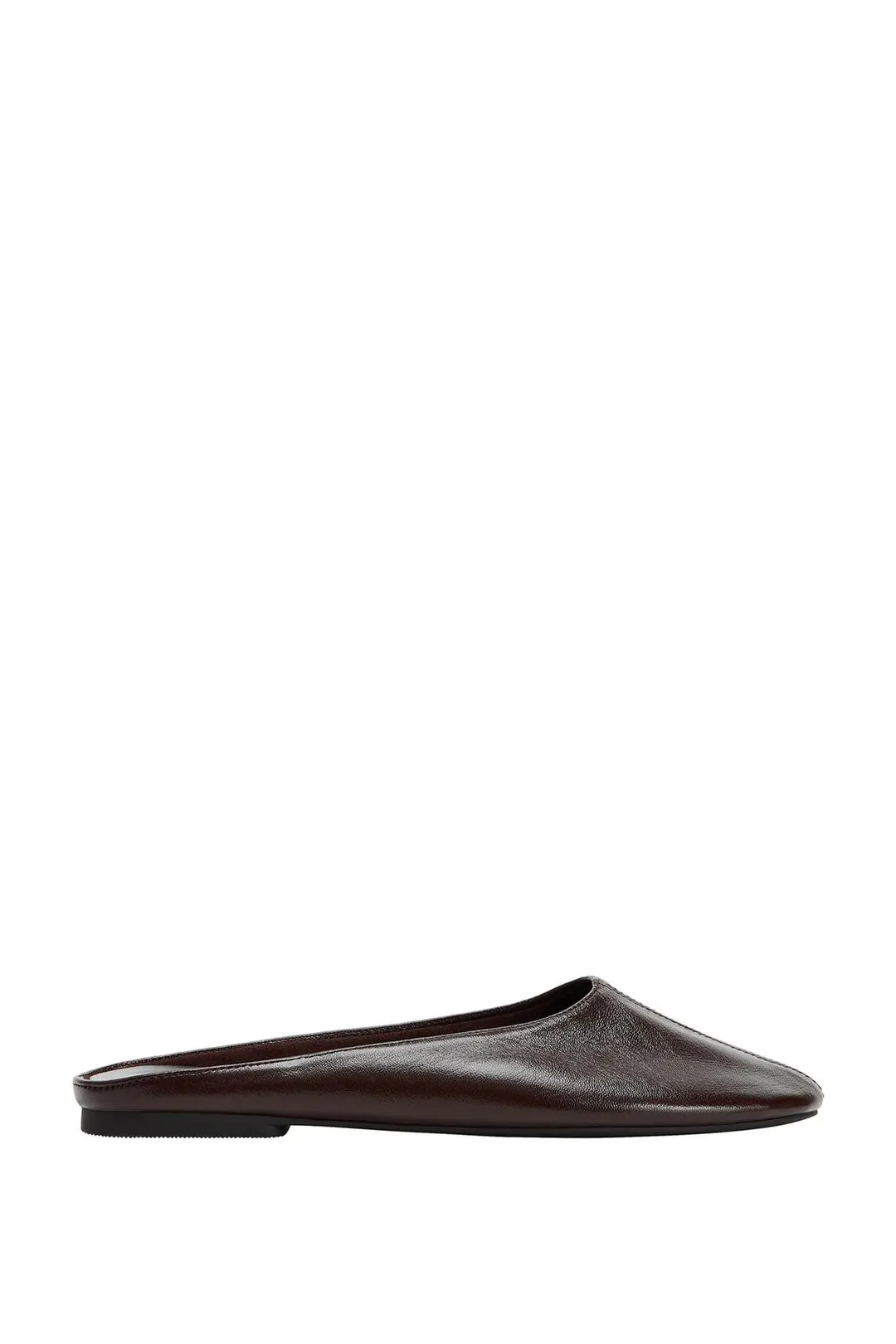 Туфли с открытой пяткой из кожи, Zara