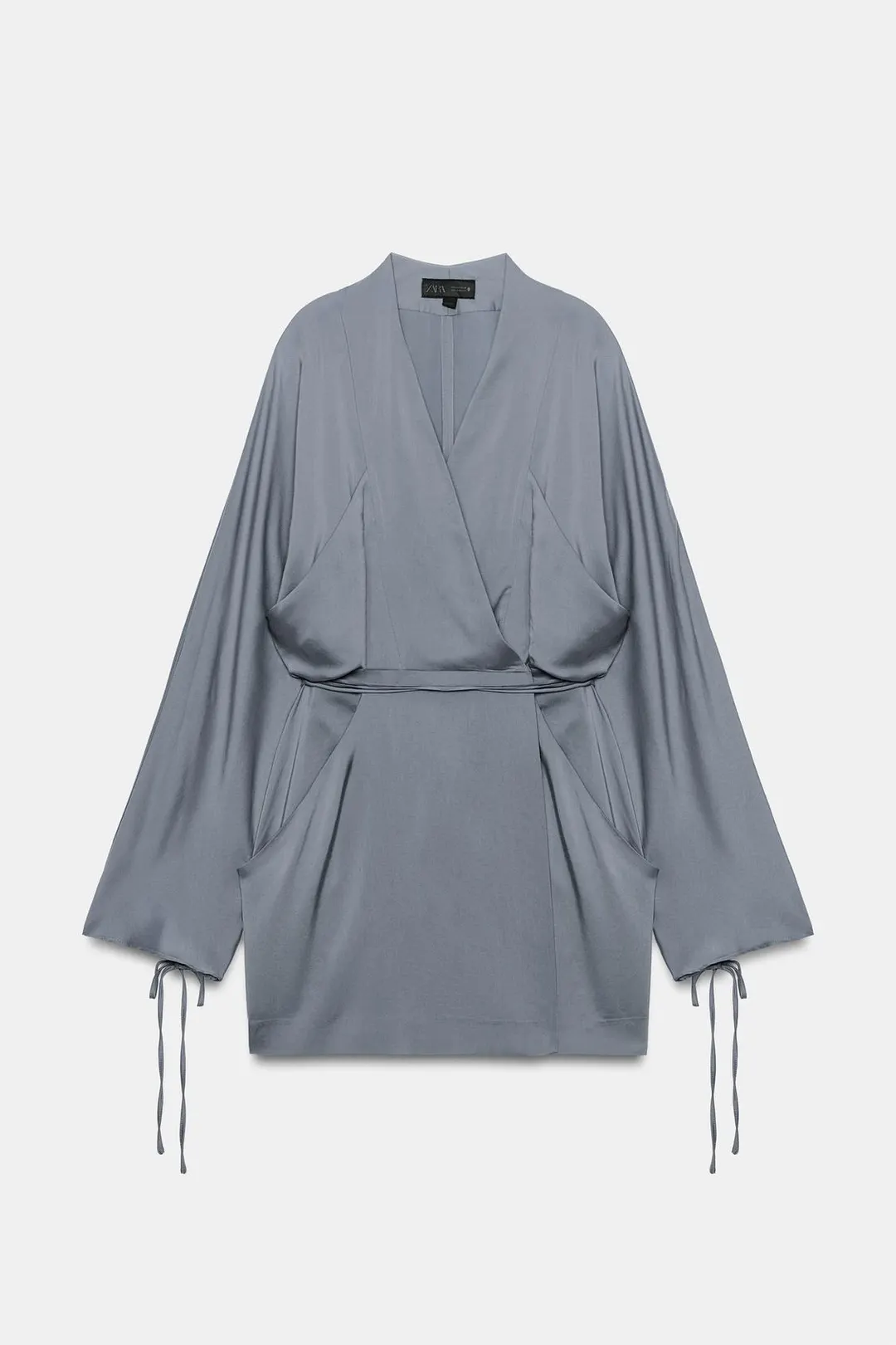 Короткое платье с запахом ZW Collection, Zara