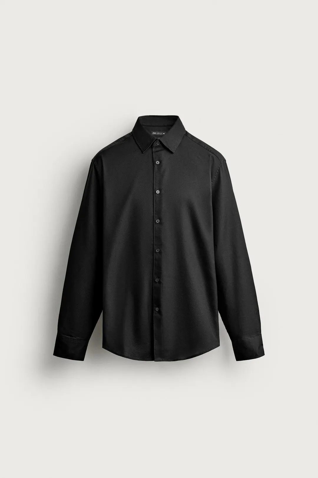 Фактурная рубашка стандартного кроя, Zara