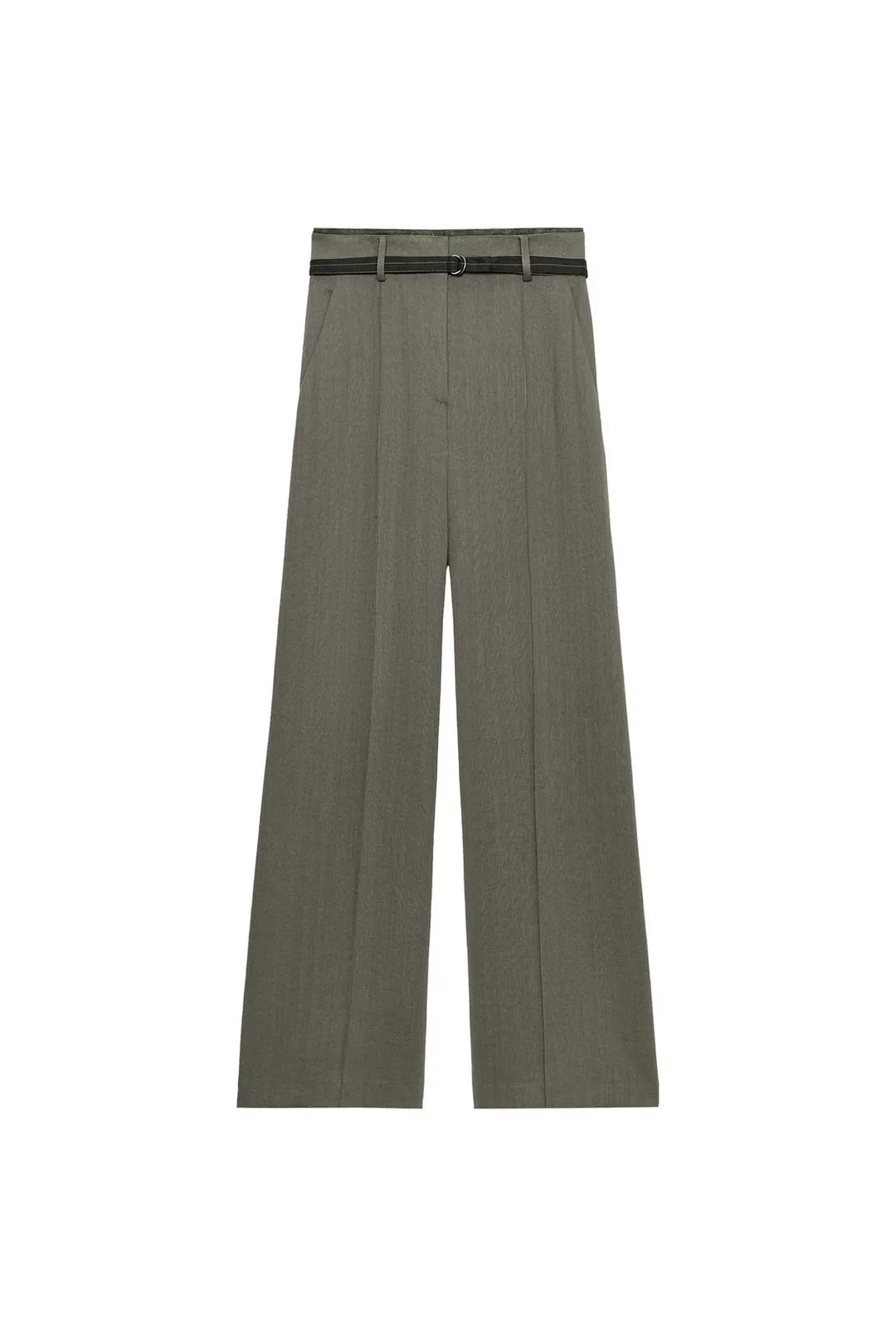 Брюки с двойным поясом ZW Collection, Zara