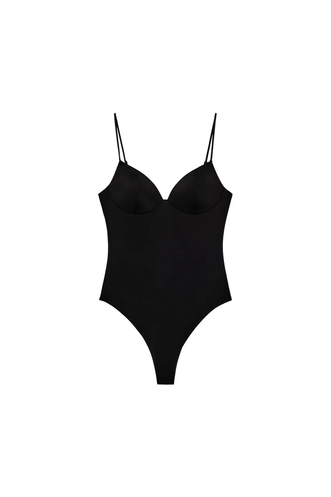 Боди с вырезом сердечком, Zara