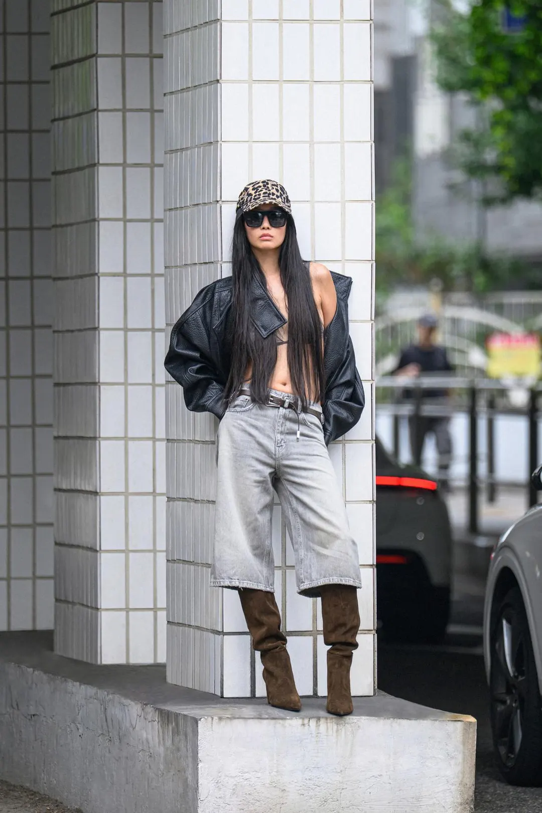 Шорты джинсовые TRF мешковатого кроя, Zara