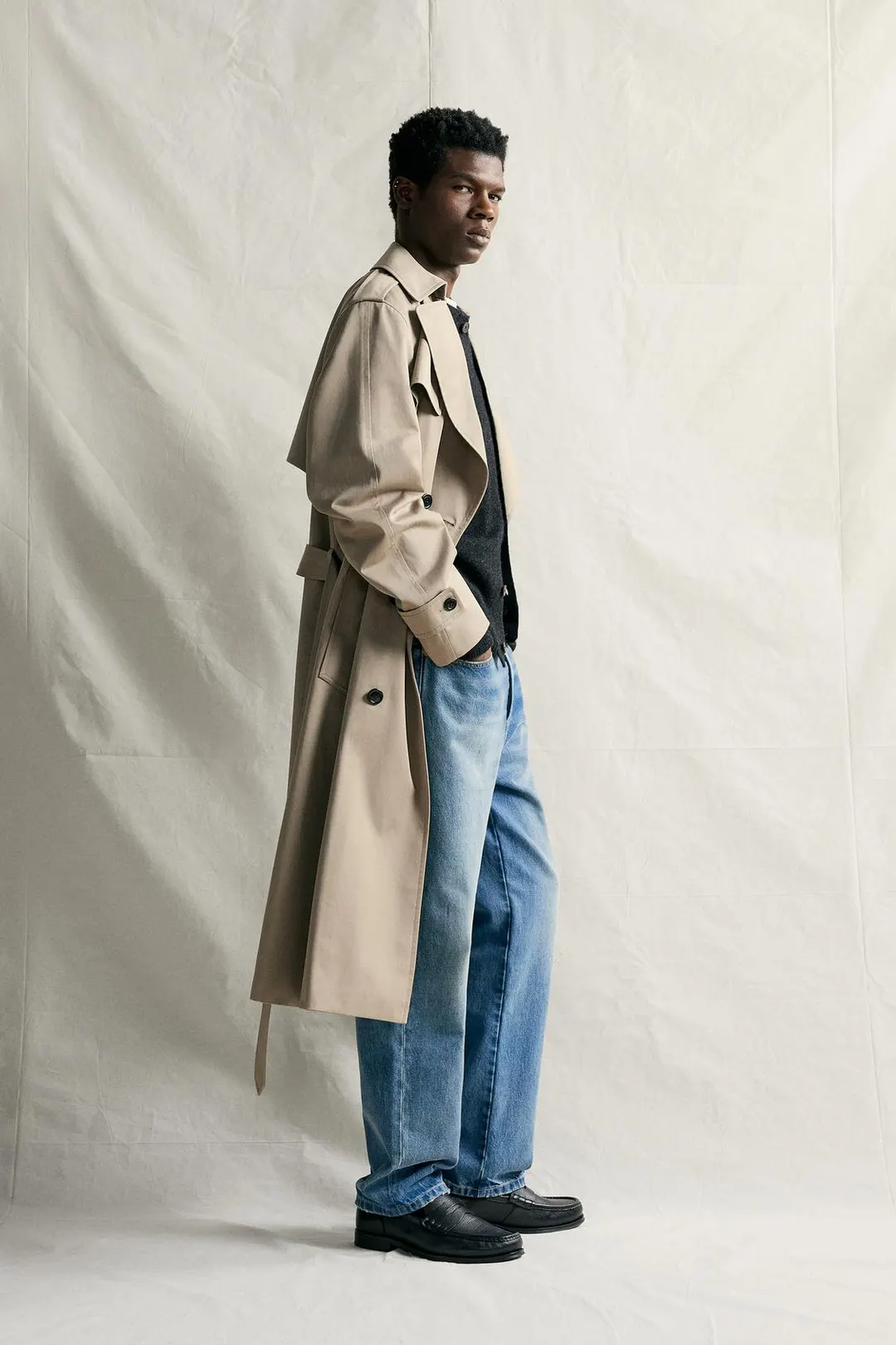 Тренч водоотталкивающий MANTECO®, Zara