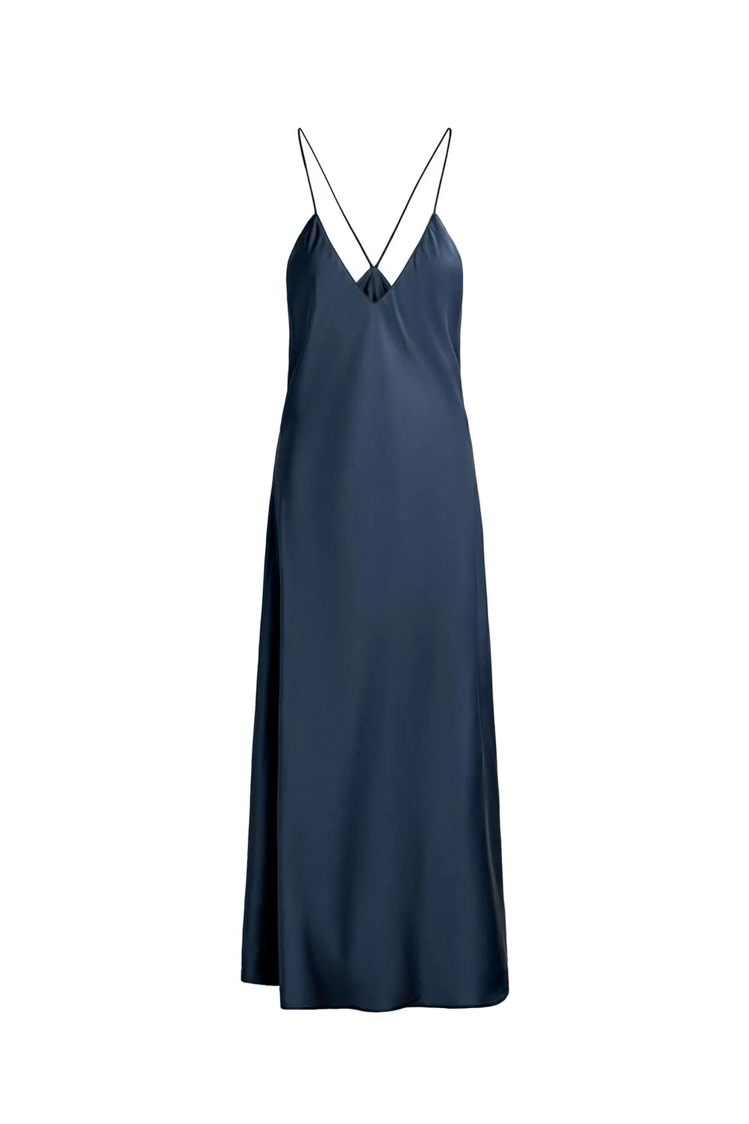 Атласное платье-комбинация ZW Collection, Zara