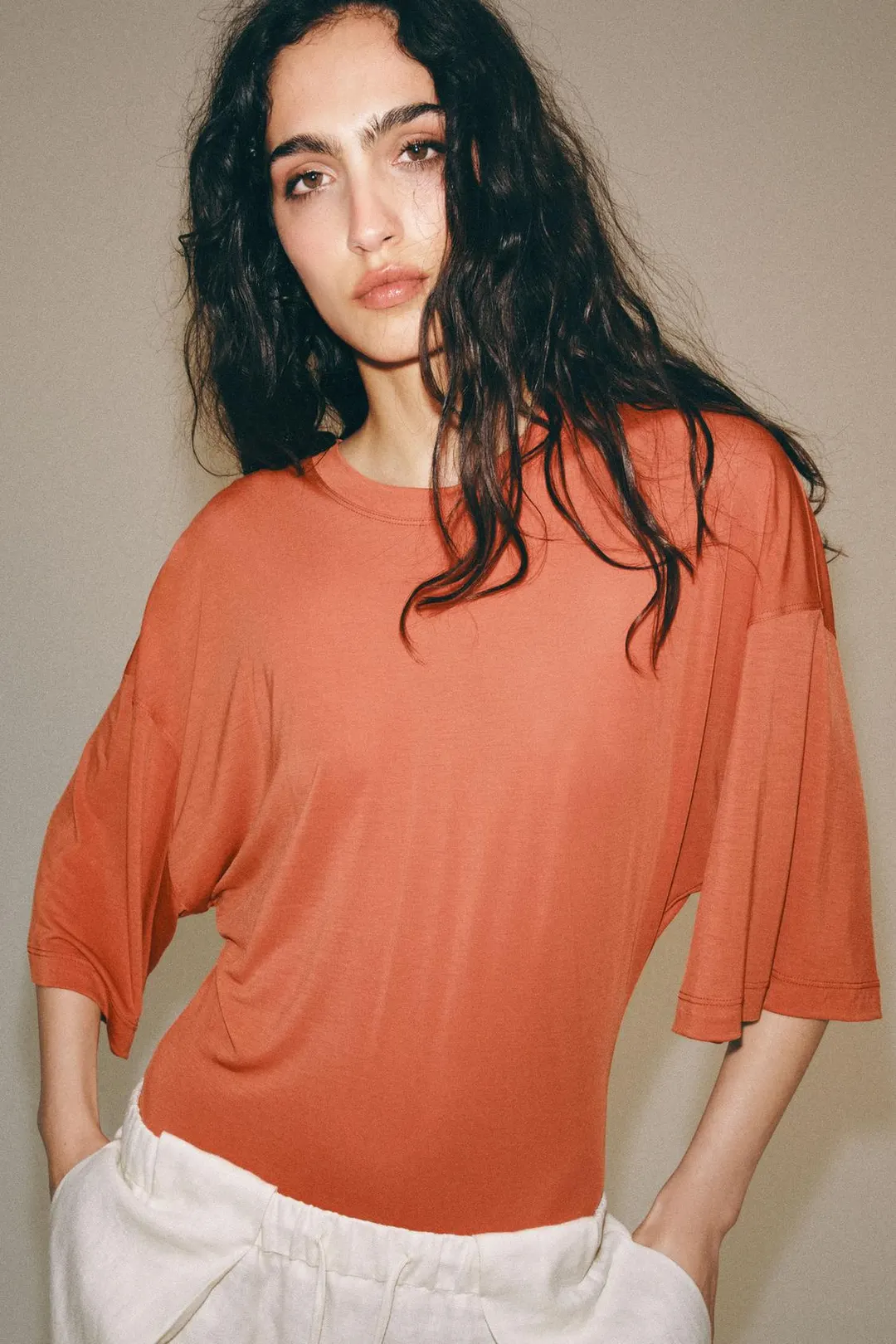 Боди с короткими рукавами, Zara