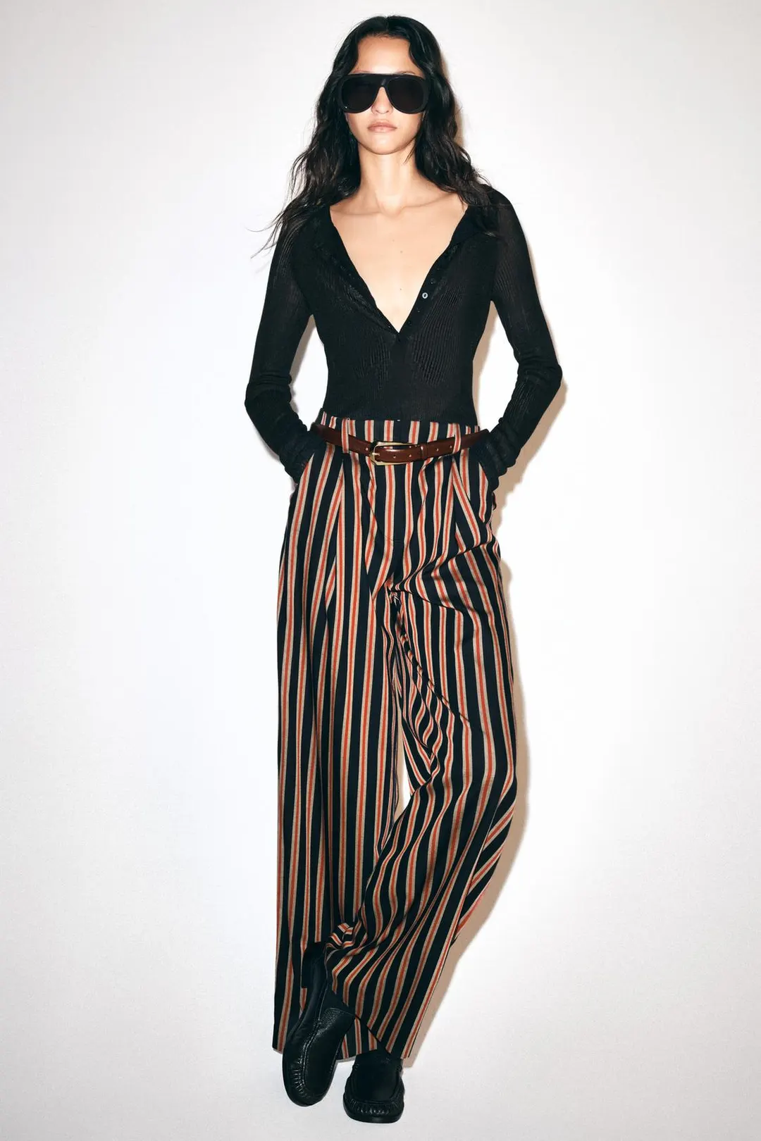 Кожаные лоферы, Zara