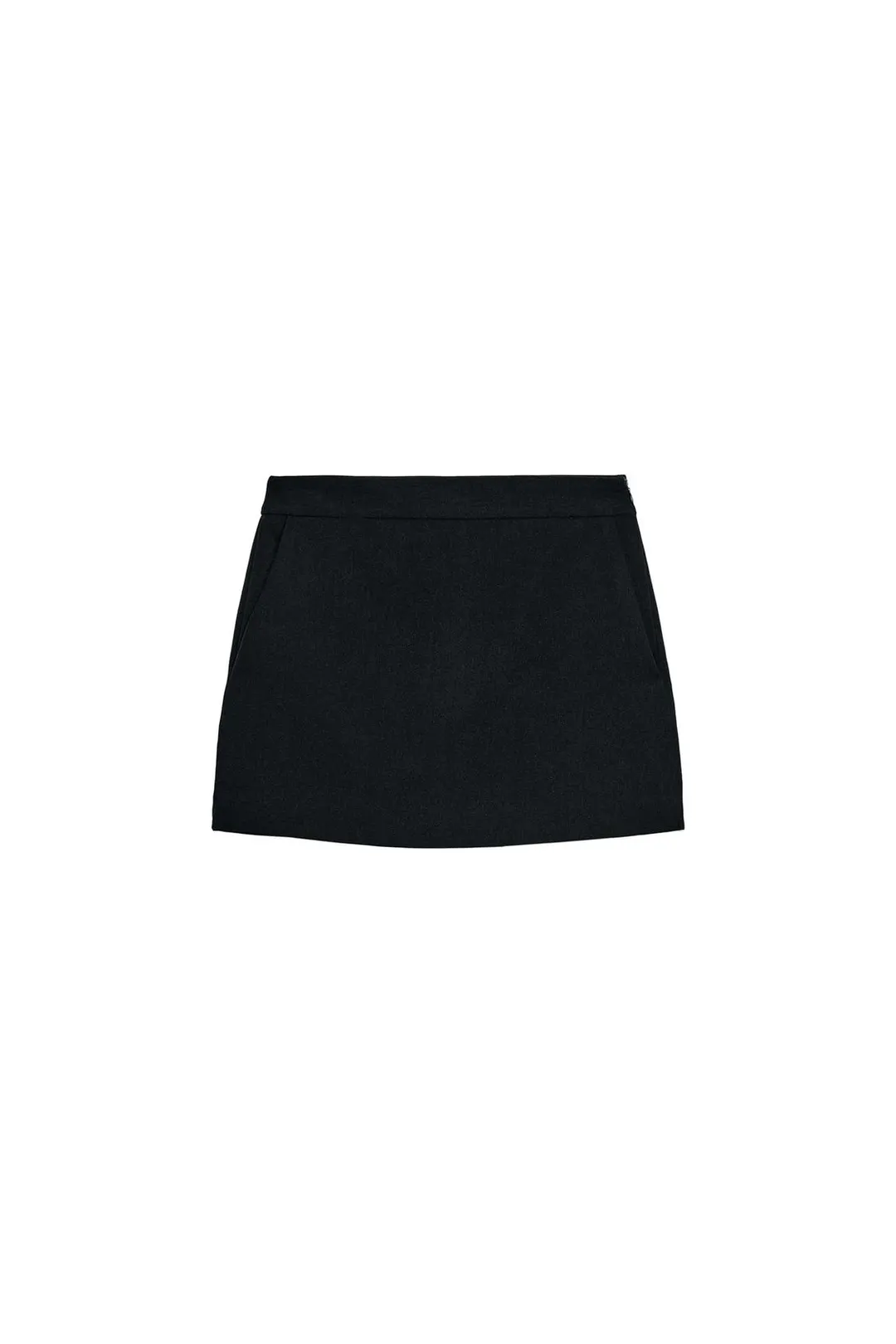 Юбка-шорты с боковой молнией, Zara