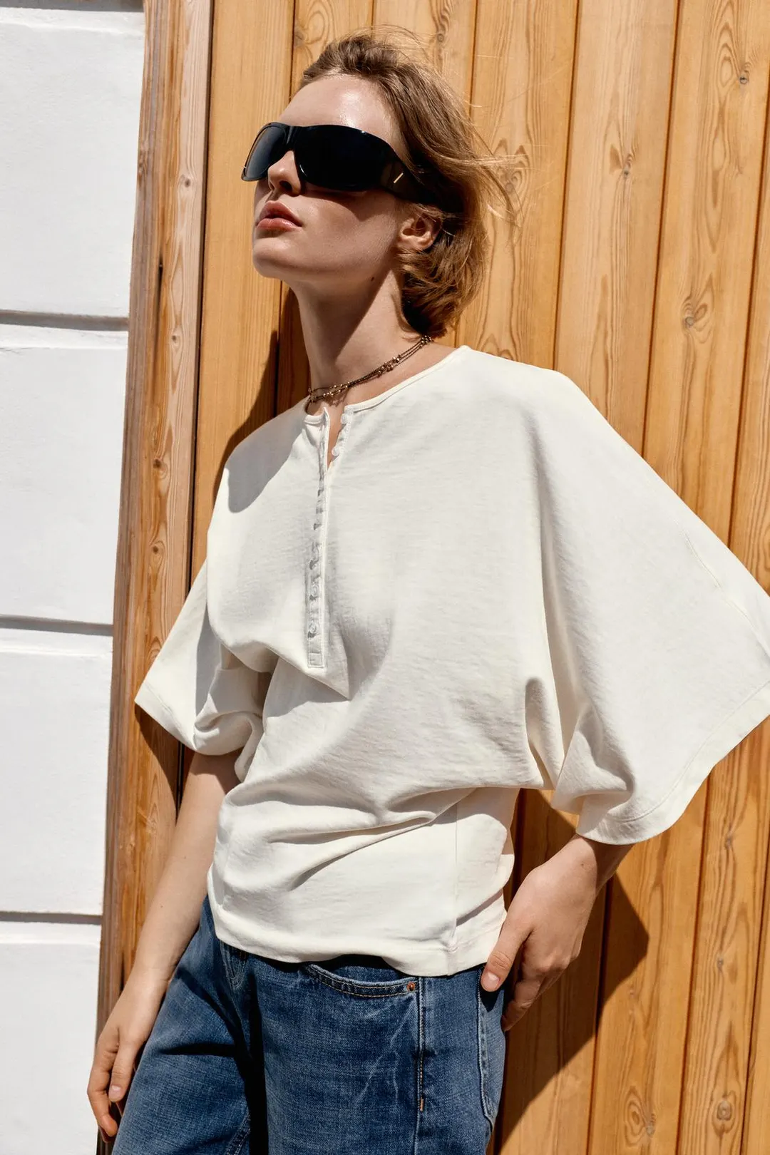 Футболка хенли, Zara