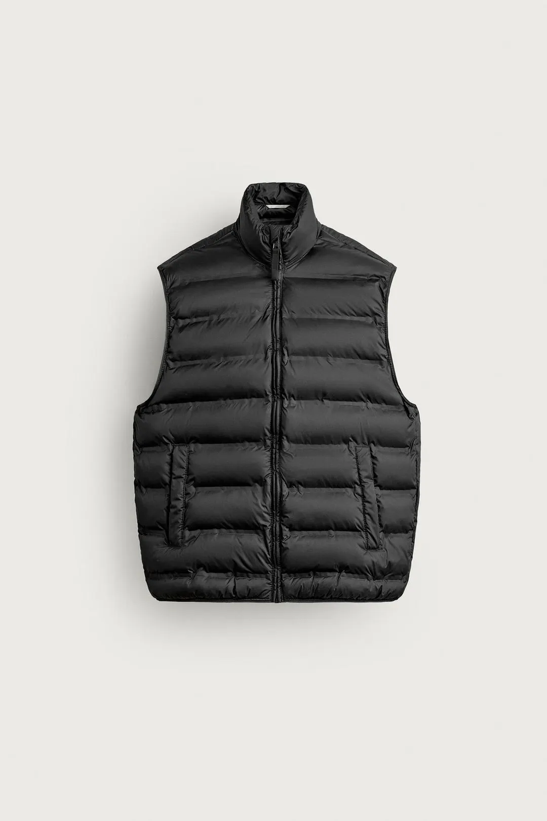 Легкий водоотталкивающий дутый жилет, Zara