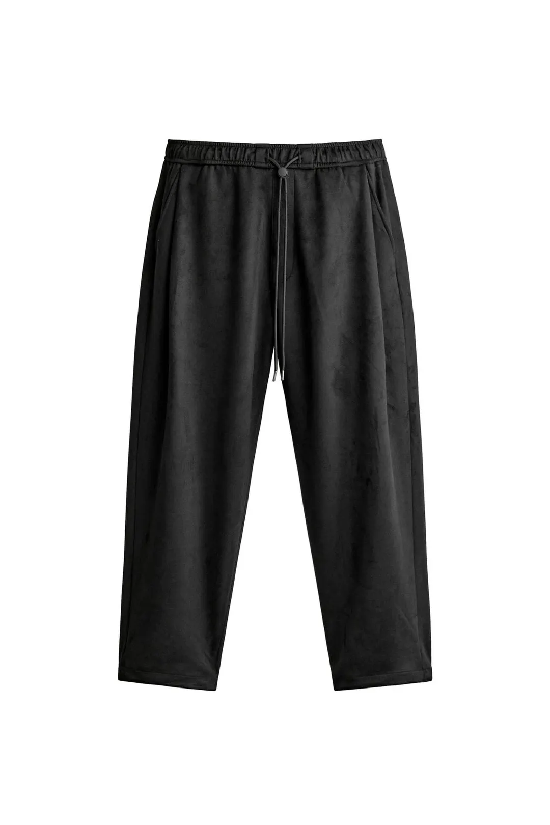 Брюки широкого кроя из искусственной замши, Zara