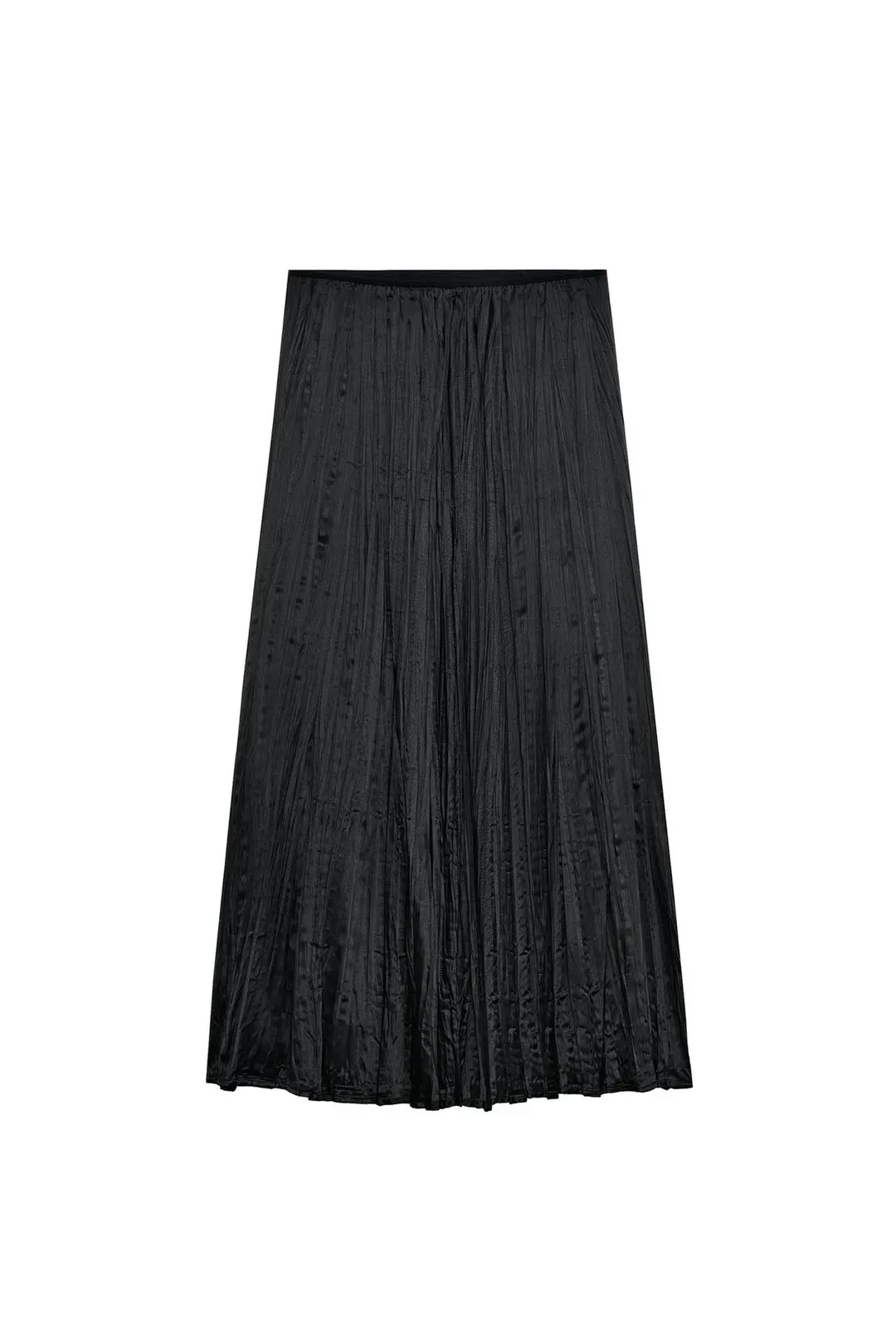 Юбка миди из сатина, Zara