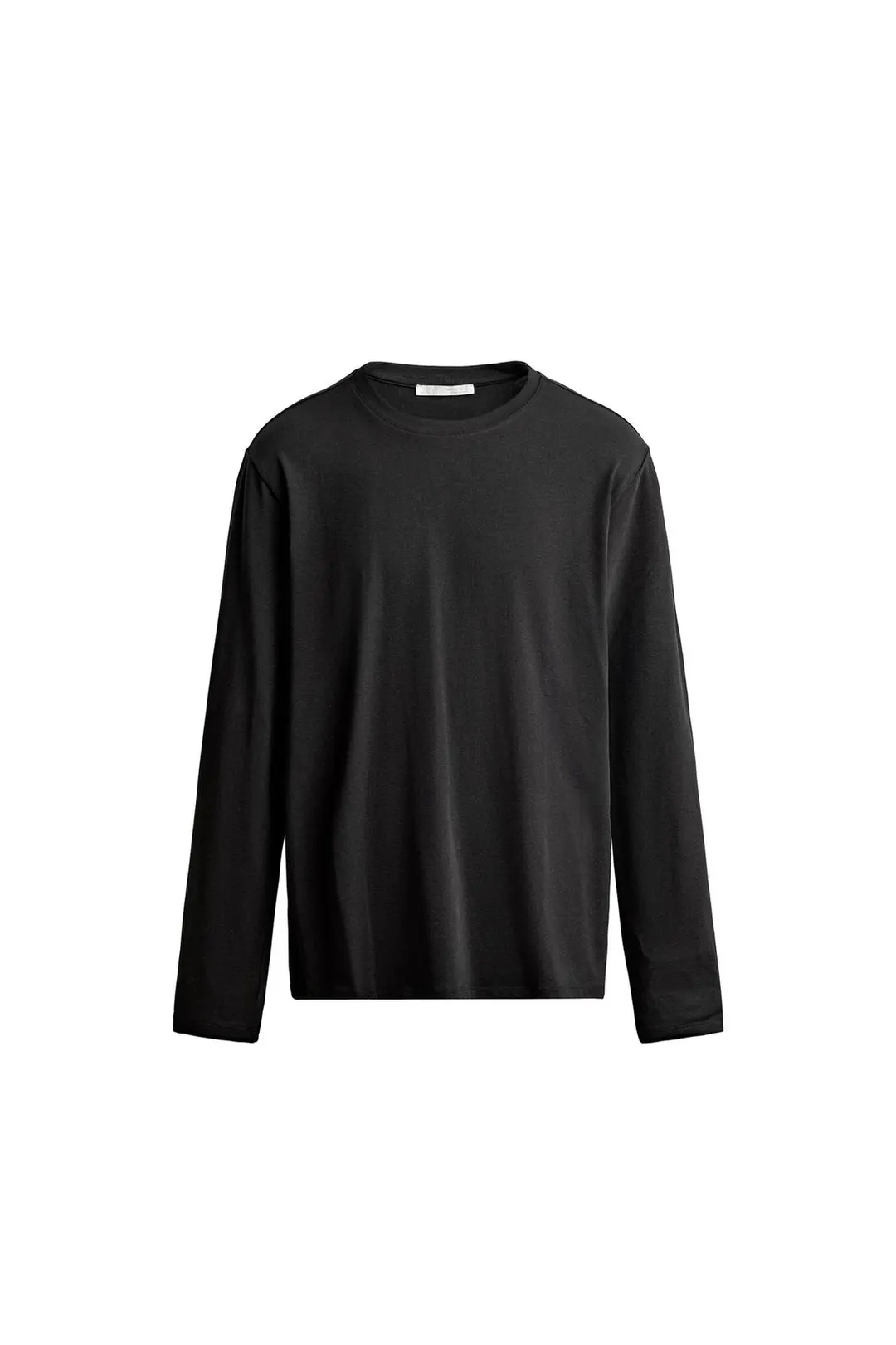 Базовая облегающая футболка с длинными рукавами, Zara