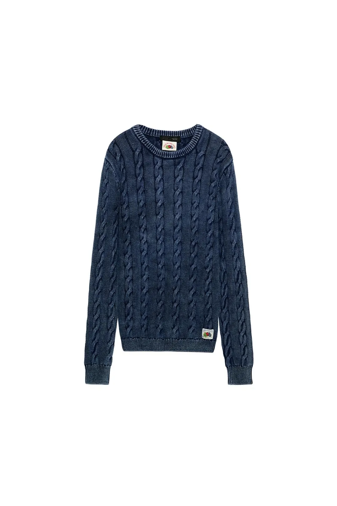 Свитер оверсайз с косами Fruit of the Loom™, Zara