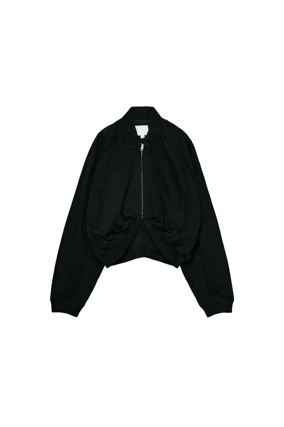 Бомбер с асимметричным низом, Zara