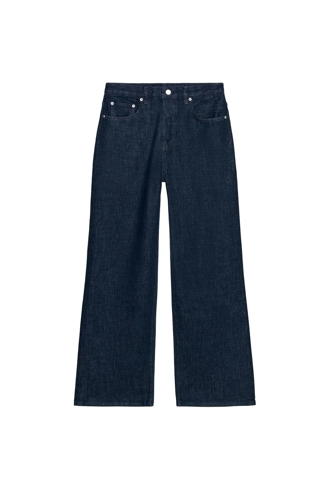 Джинсы прямого кроя ZW Collection с высокой посадкой, Zara
