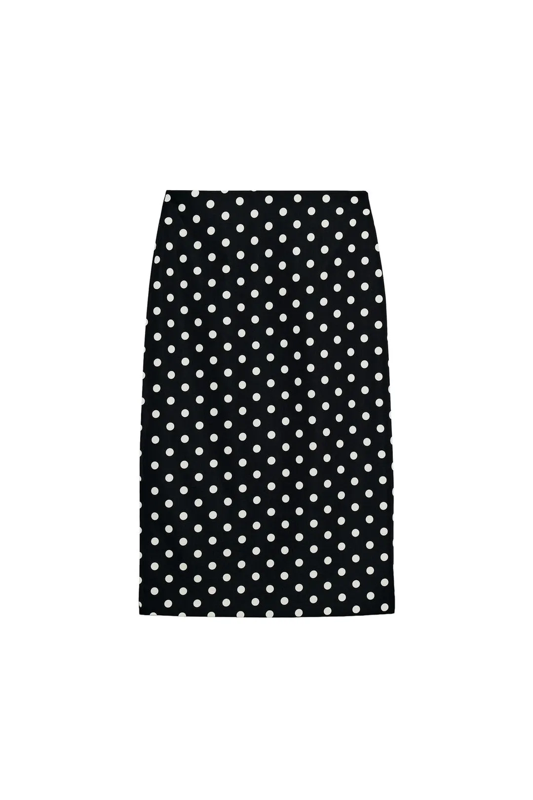 Юбка миди в горошек ZW Collection, Zara