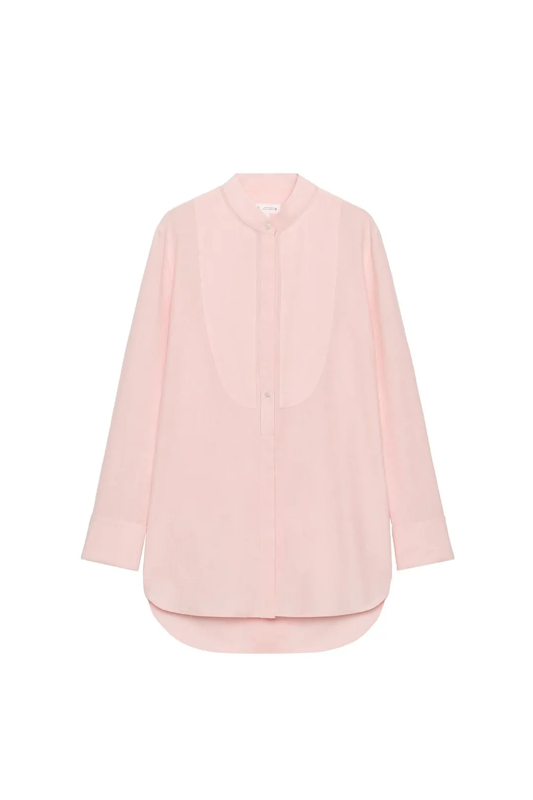 Полосатая рубашка с манишкой ZW Collection, Zara