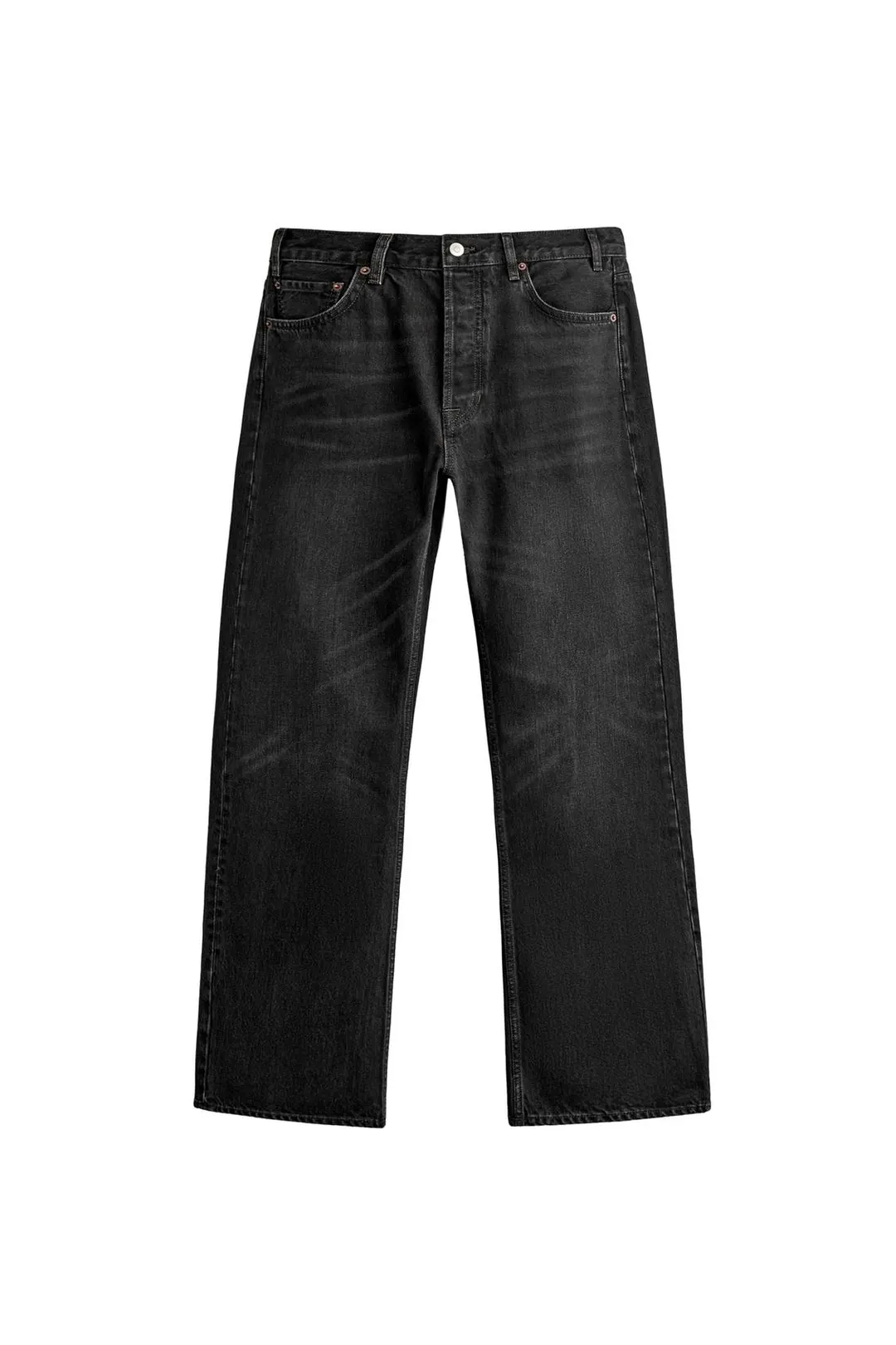 Прямые джинсы с легким клешем, Zara