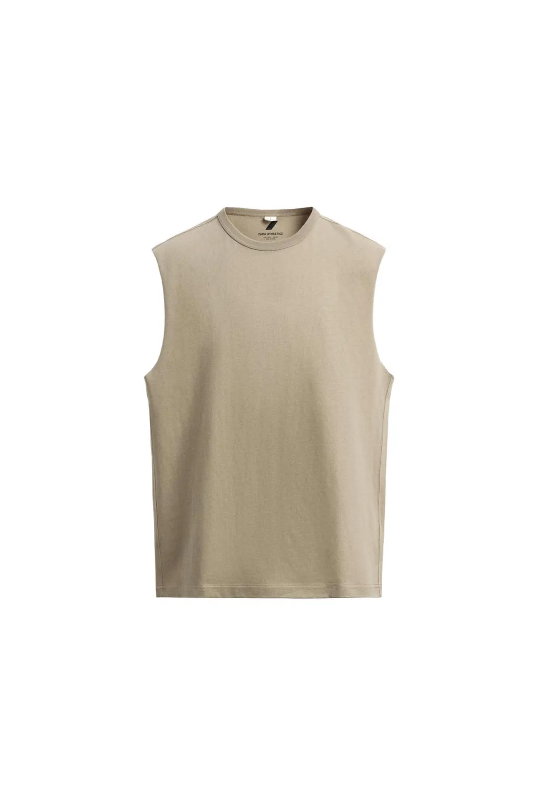 Майка из плотной ткани, Zara