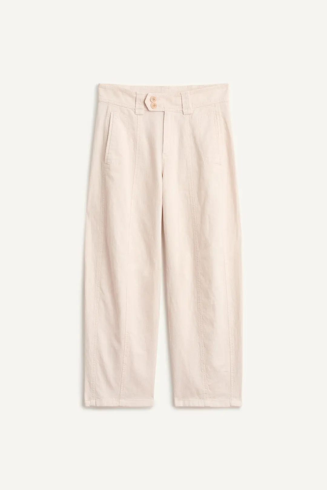 Струящиеся брюки из хлопка, Zara