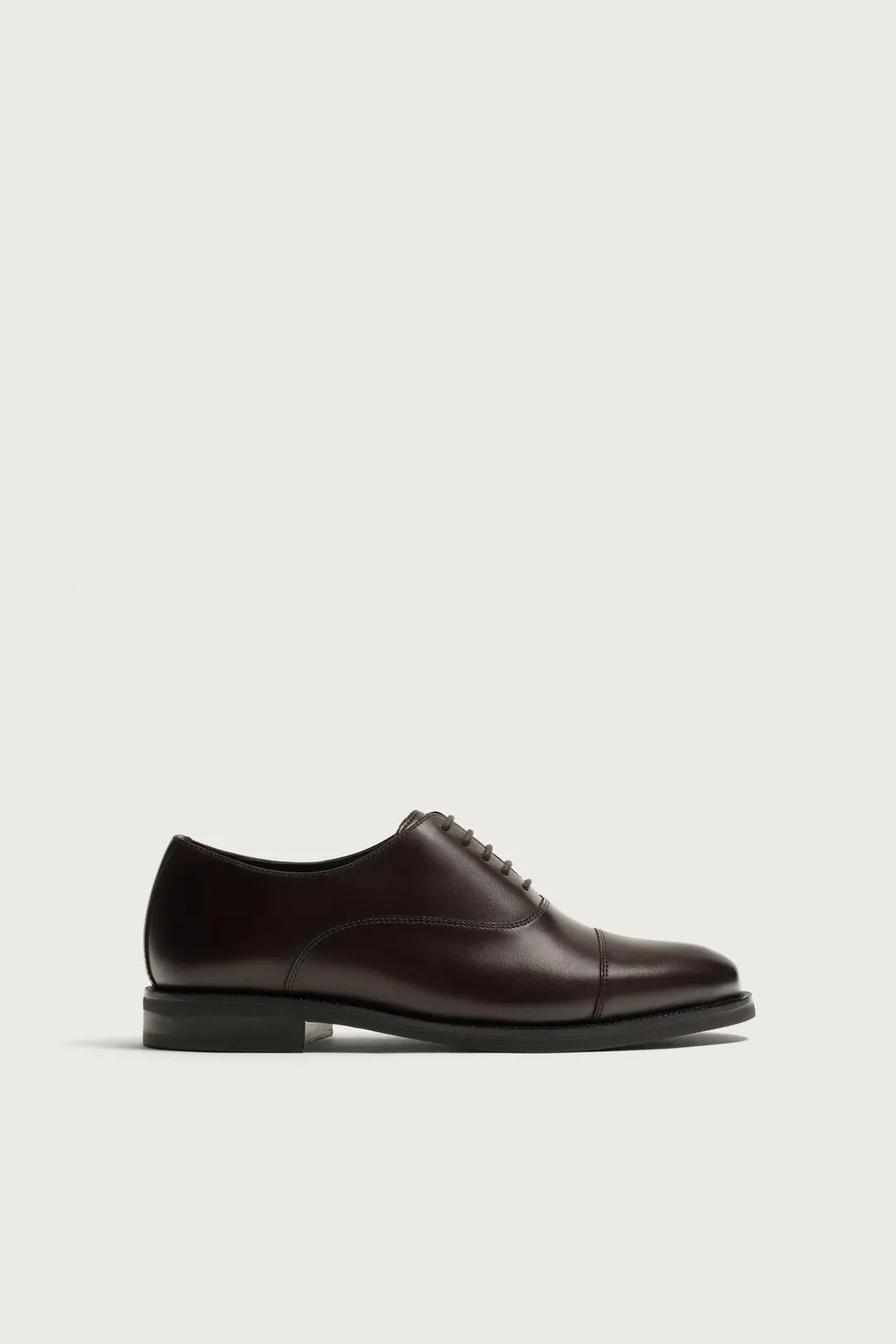 Туфли дерби из кожи, Zara