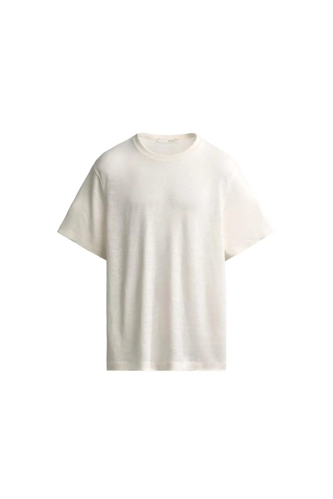 Футболка из конопли и вискозы стандартного кроя, Zara