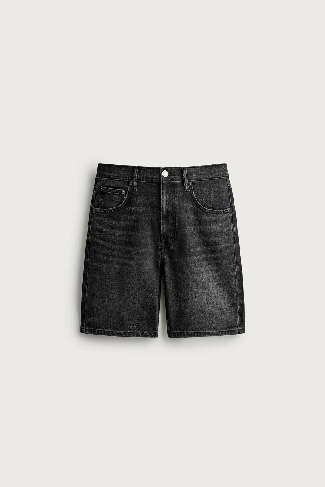 Джинсовые бермуды стандартного кроя, Zara