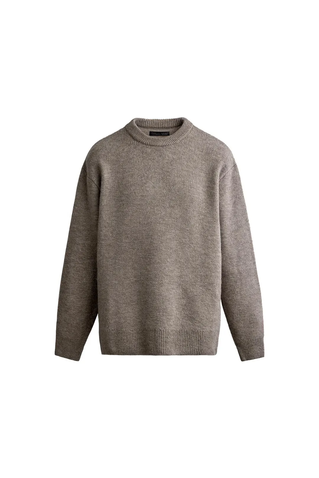 Свитер фактурный из смесовой шерсти, Zara