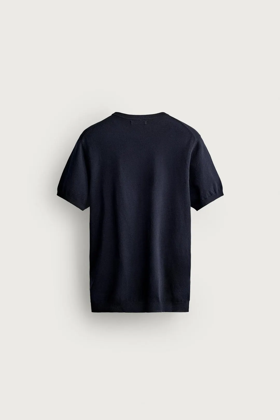 Базовая вязаная футболка прямого кроя, Zara