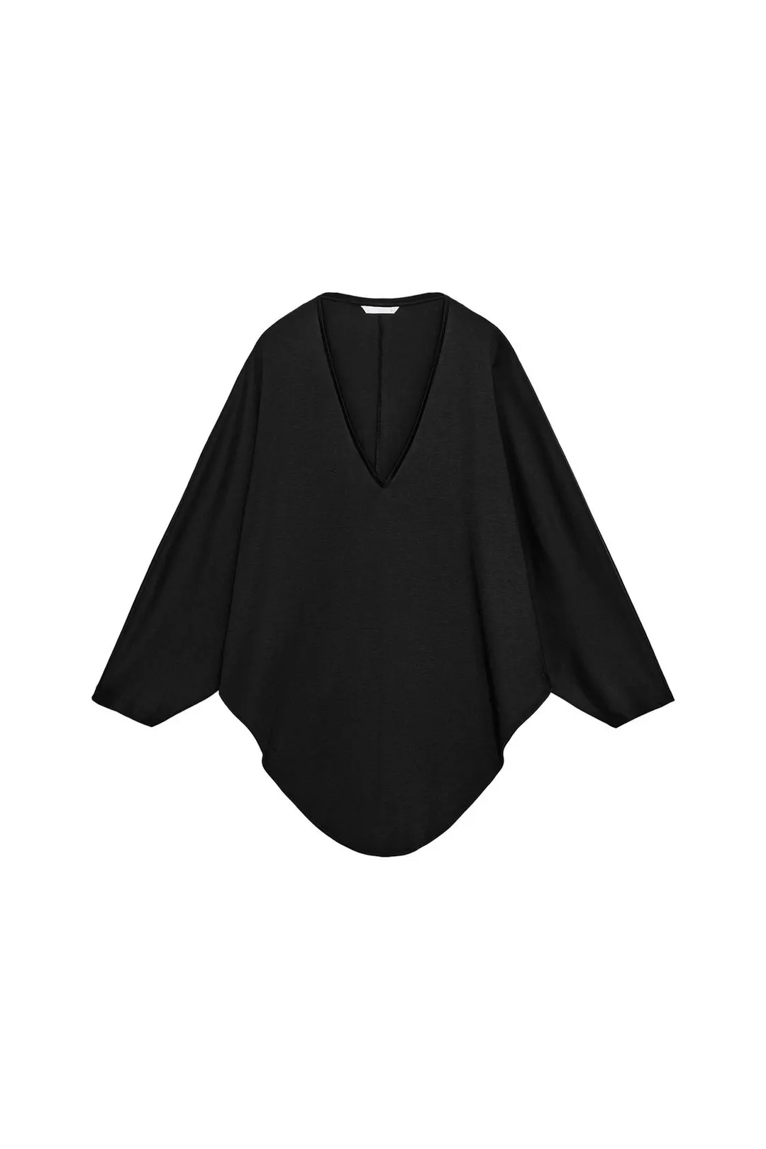 Футболка-накидка из хлопка SUPIMA®, Zara