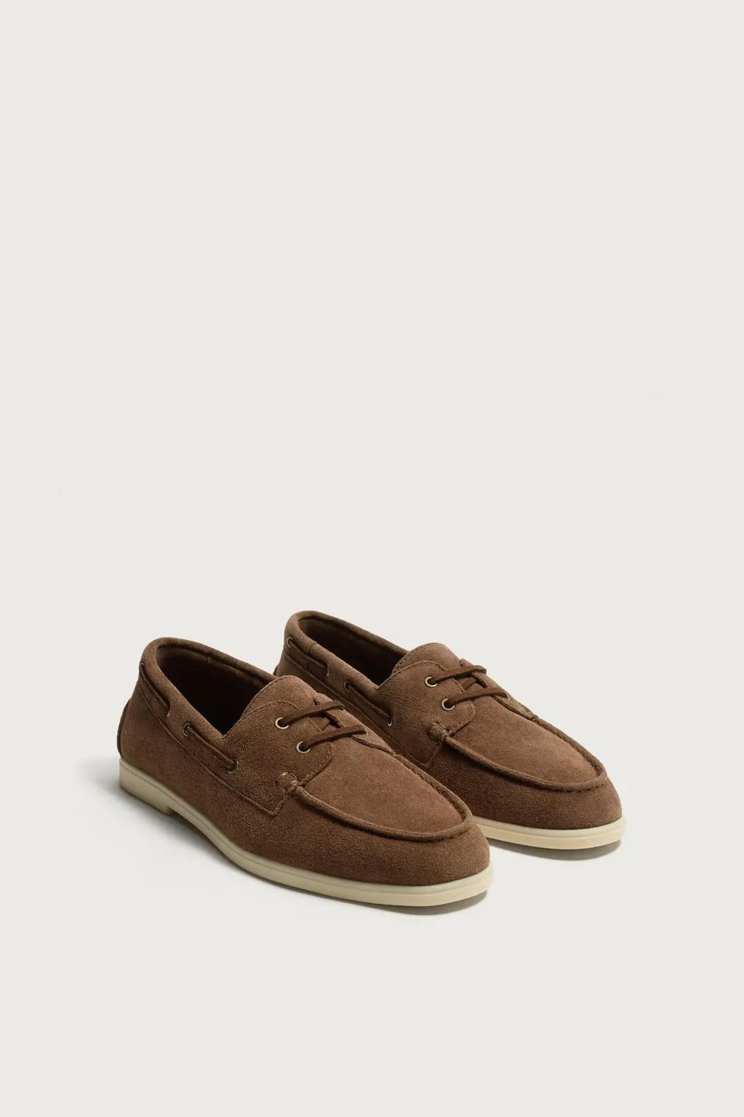 Топсайдеры кожаные, Zara