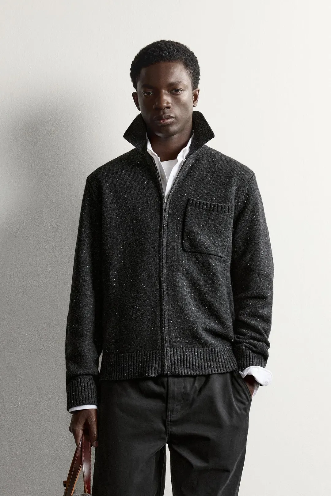 Кардиган на молнии, Zara