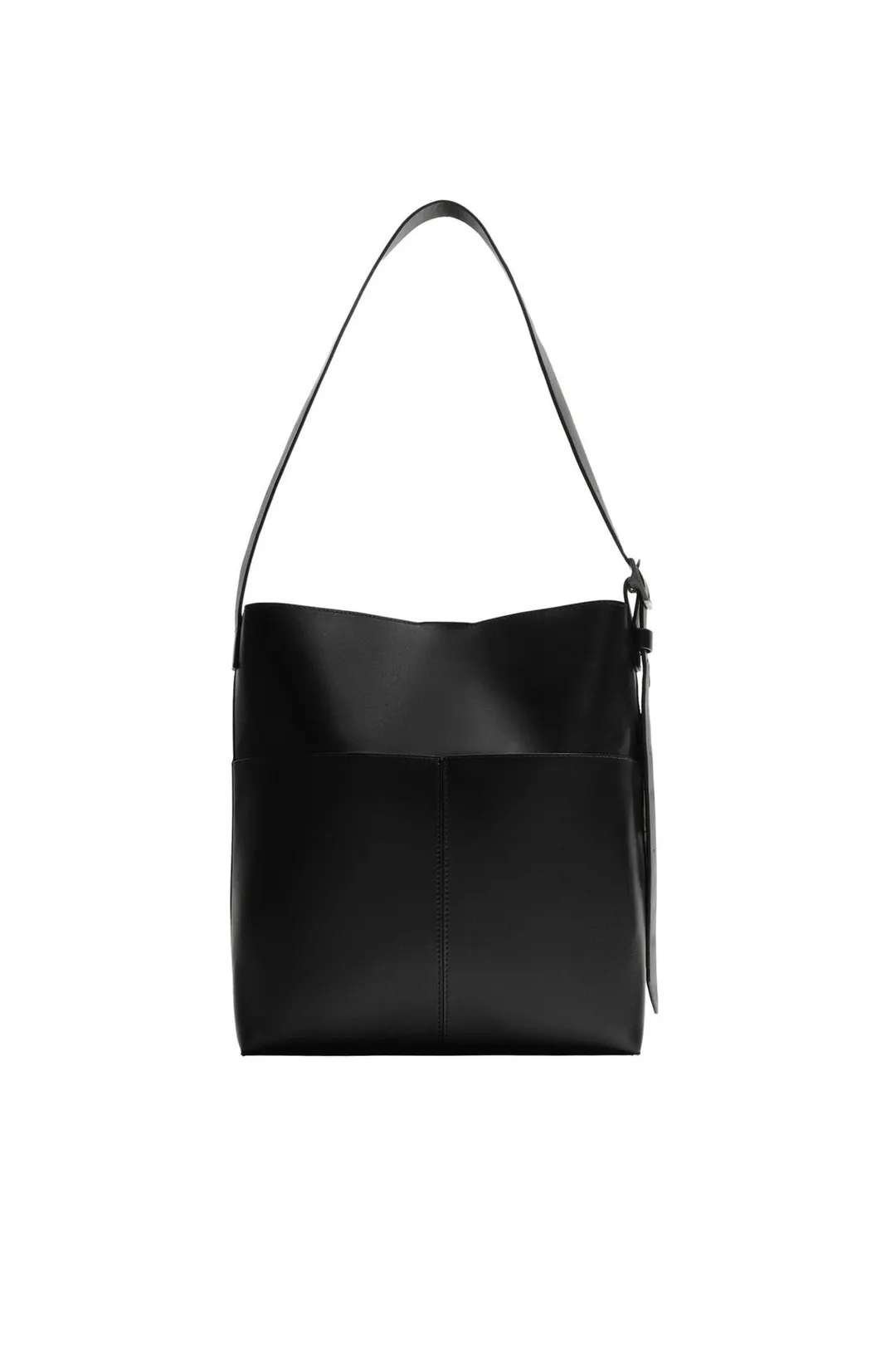 Сумка-тоут однотонная, Zara