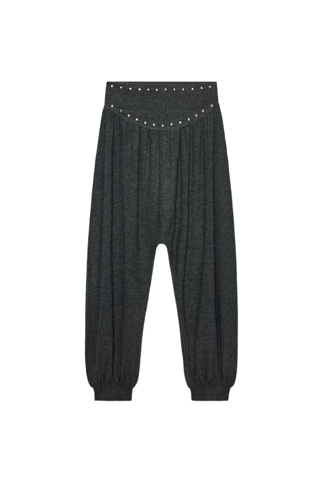 Брюки саруэл с заклепками, Zara