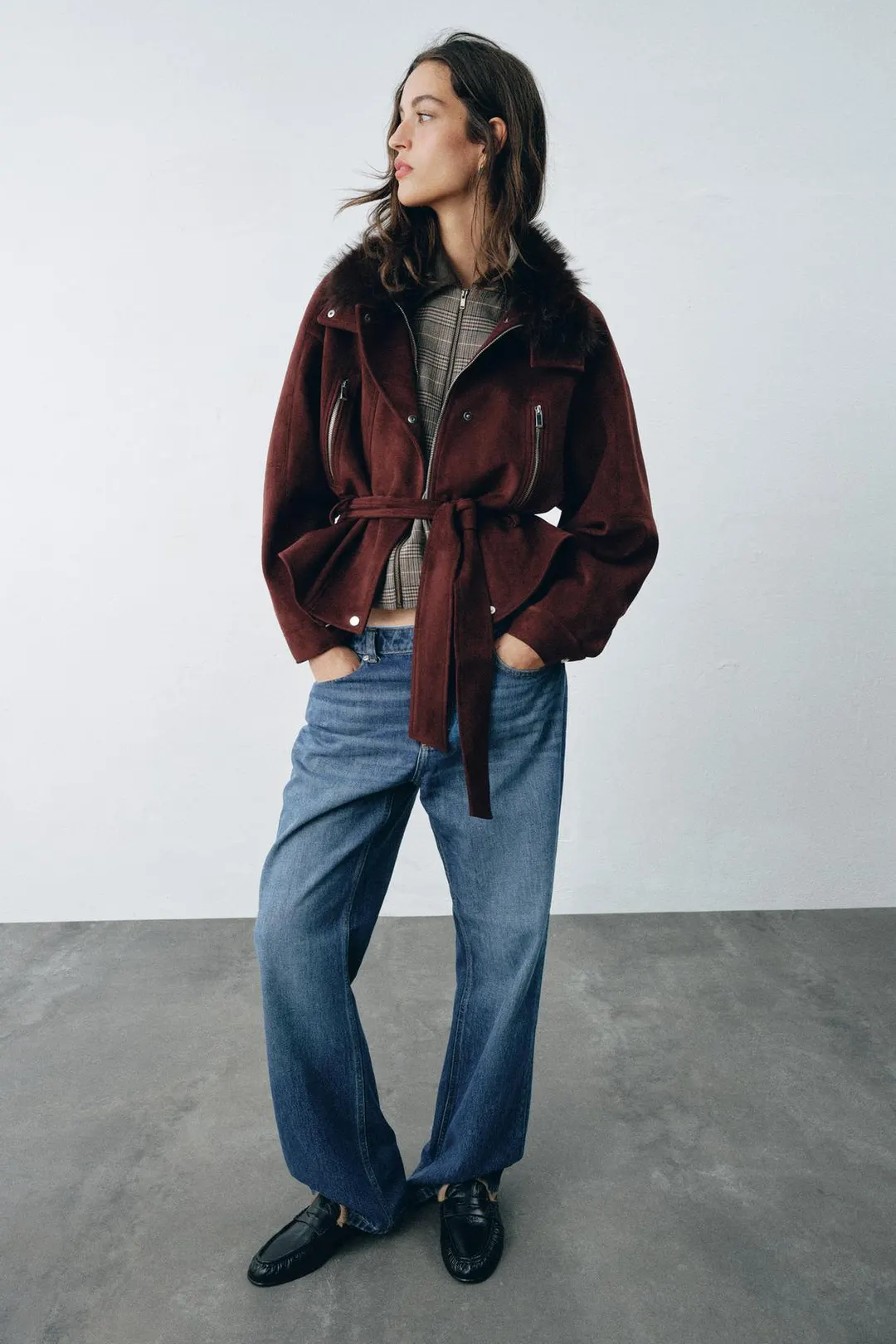 Мюли-лоферы из кожи, Zara