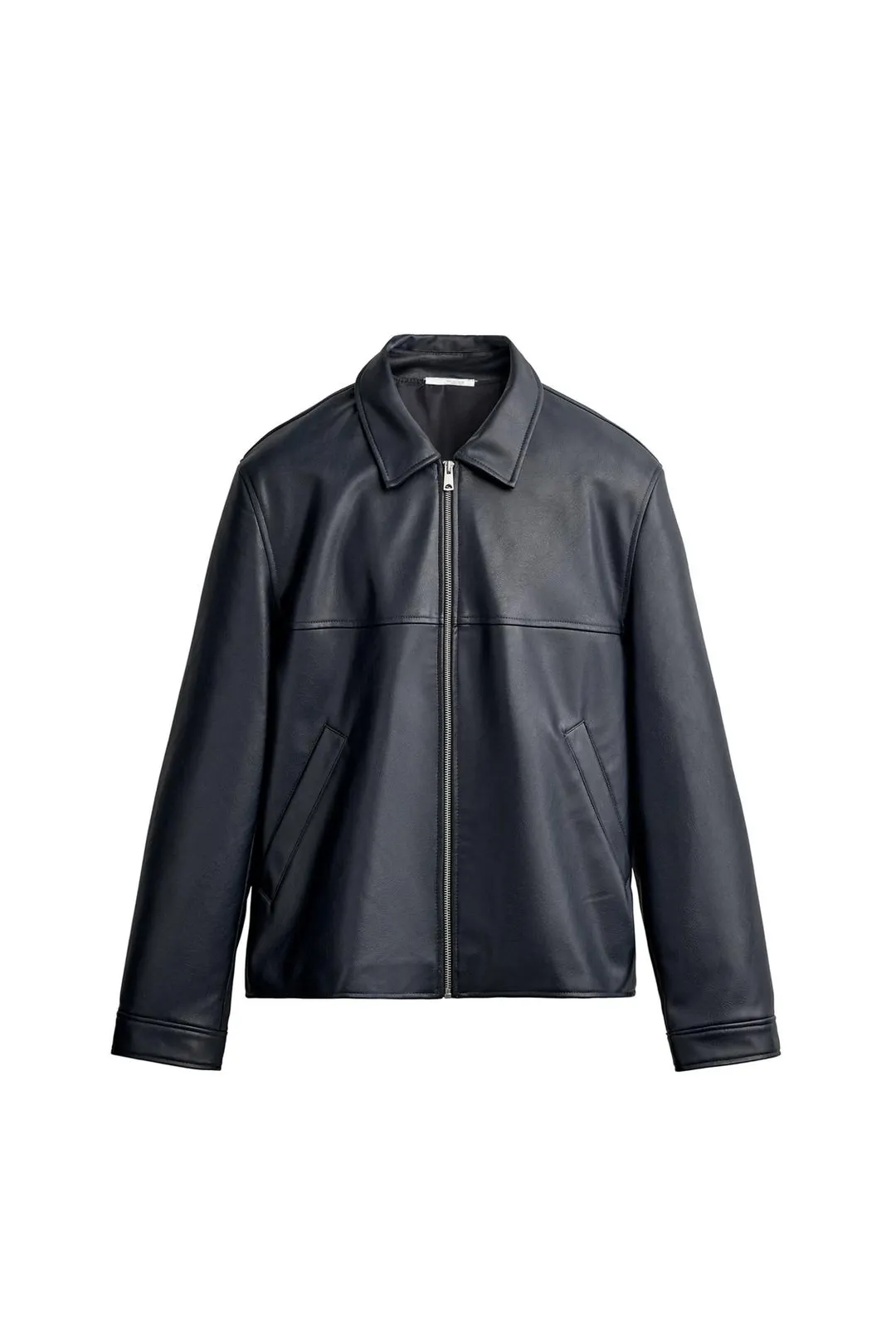 Куртка стандартного кроя под кожу, Zara