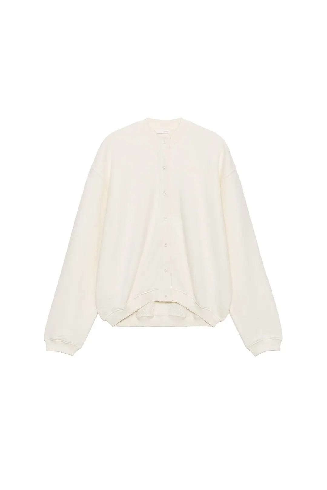Свитшот из хлопка на пуговицах, Zara