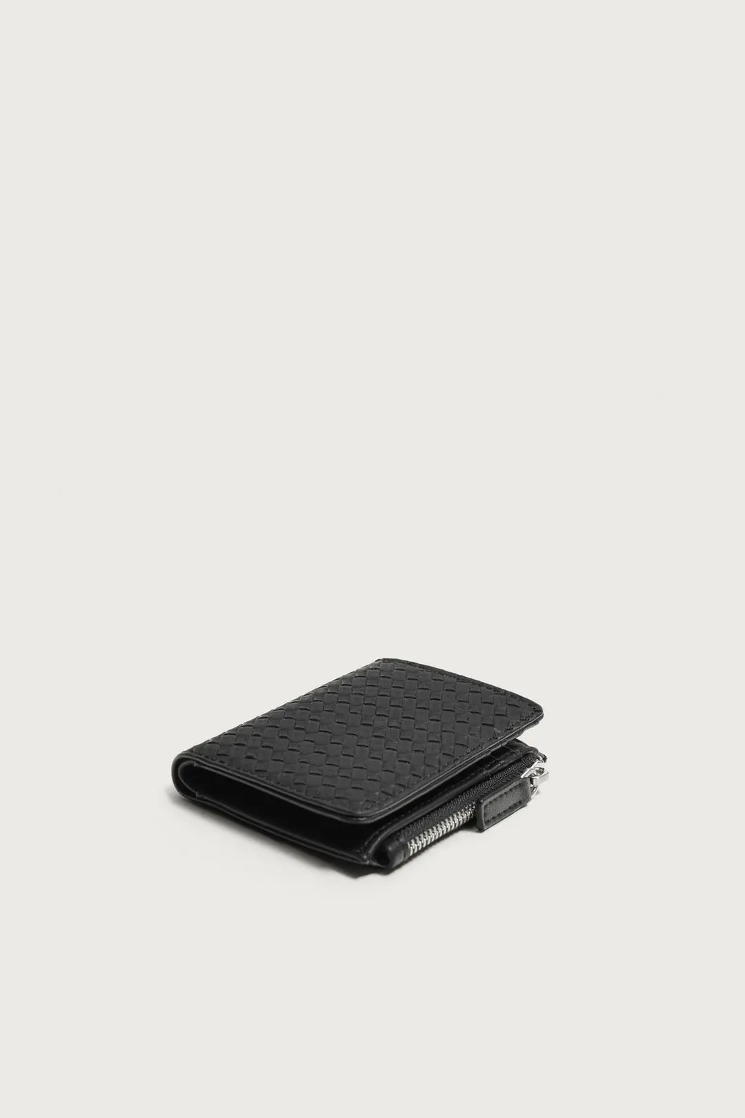 Плетеный кошелек с монетницей, Zara