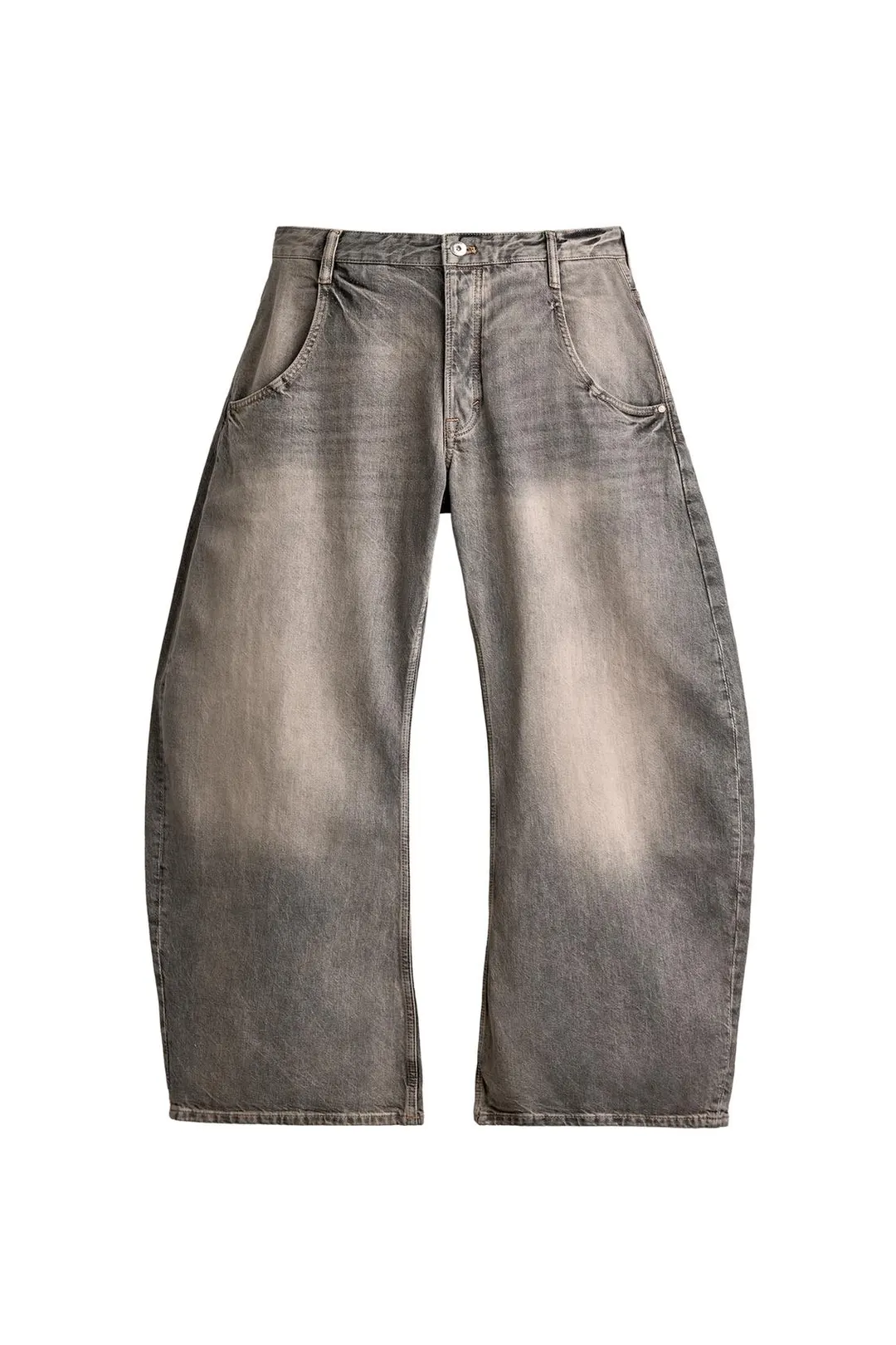Джинсы свободного кроя barrel, Zara