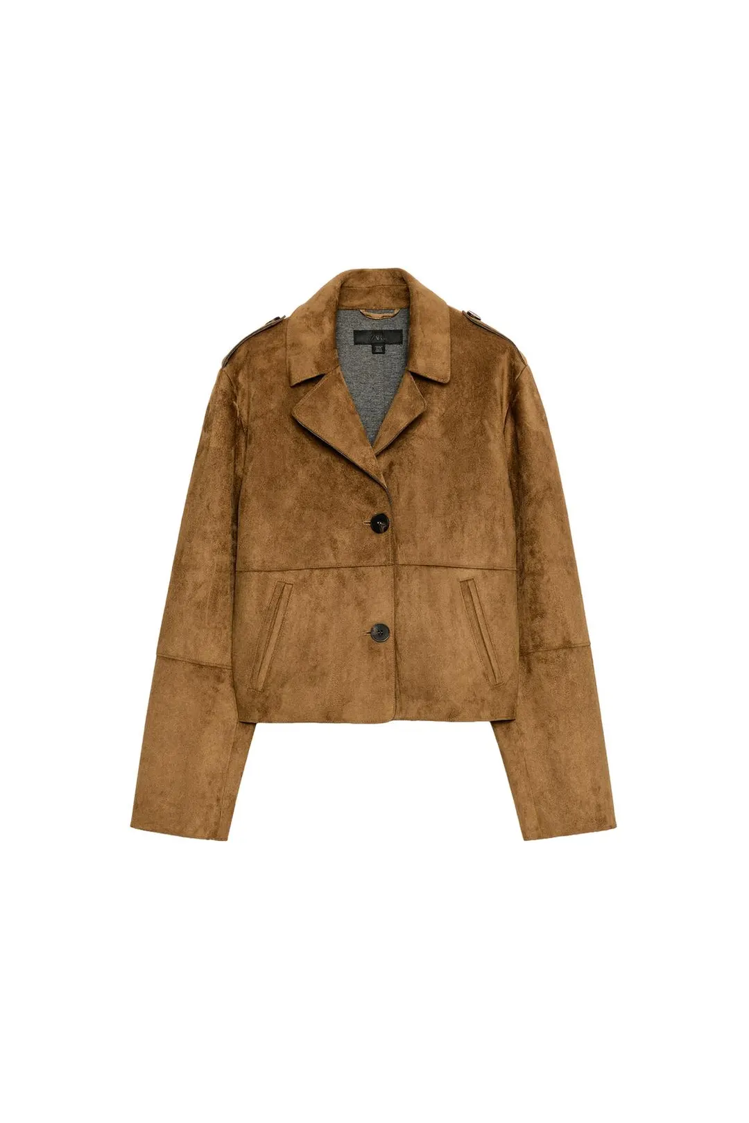 Куртка из искусственной замши, Zara