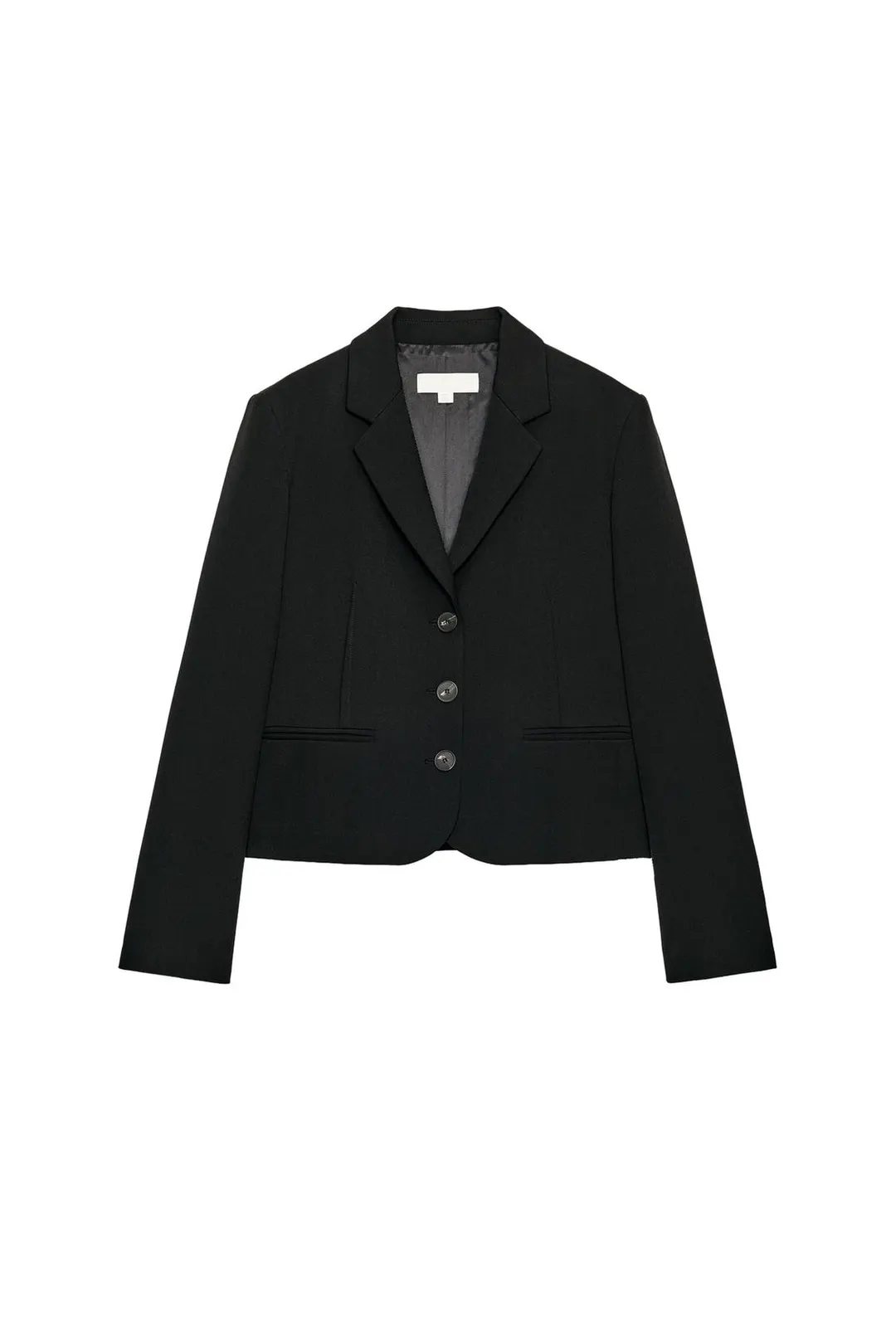 Блейзер укороченный с защипами, Zara