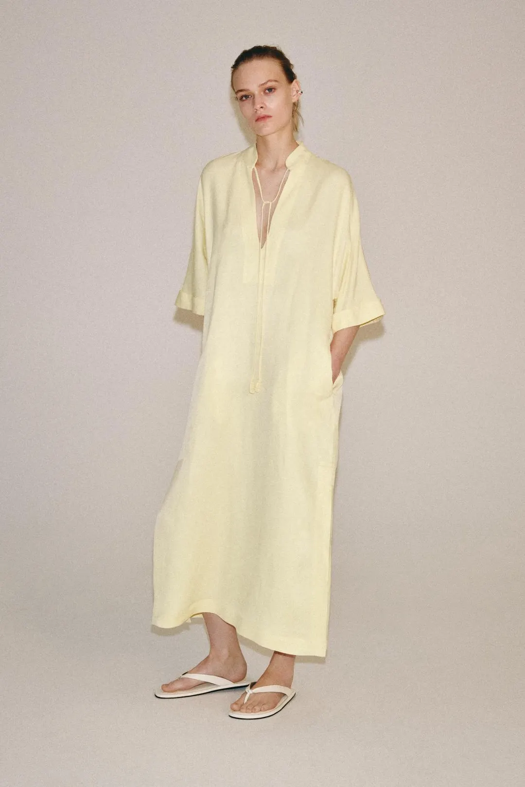 Платье миди ZW Collection, Zara