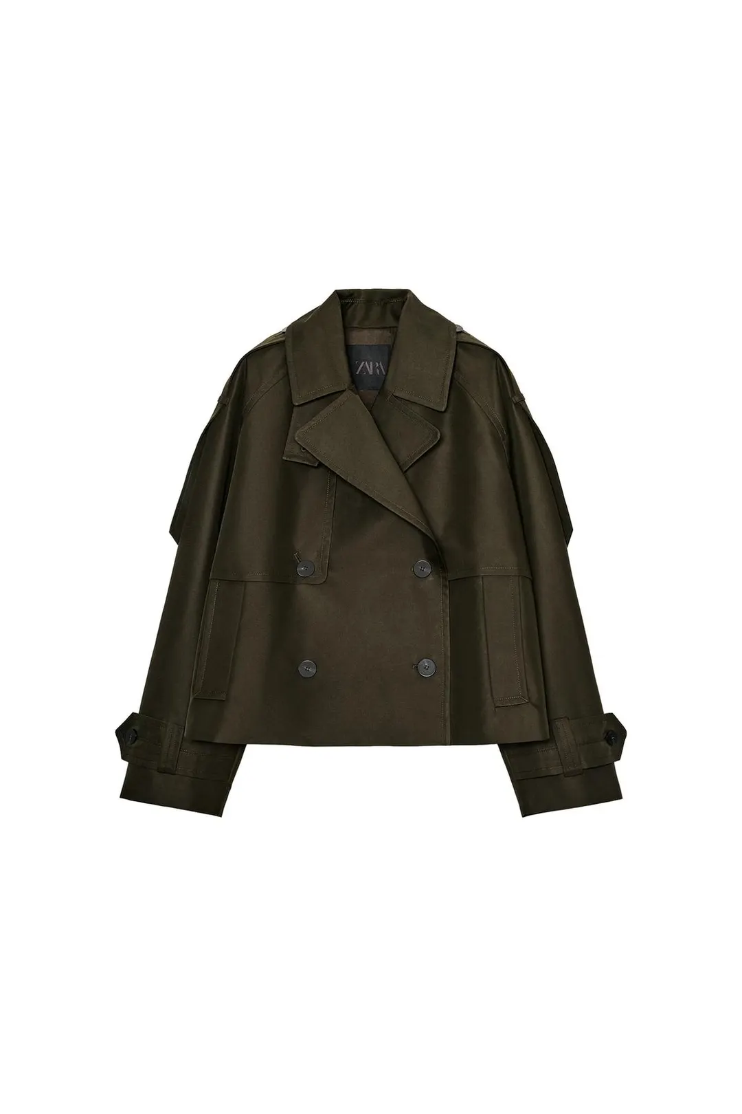 Короткий тренч ZW Collection, Zara