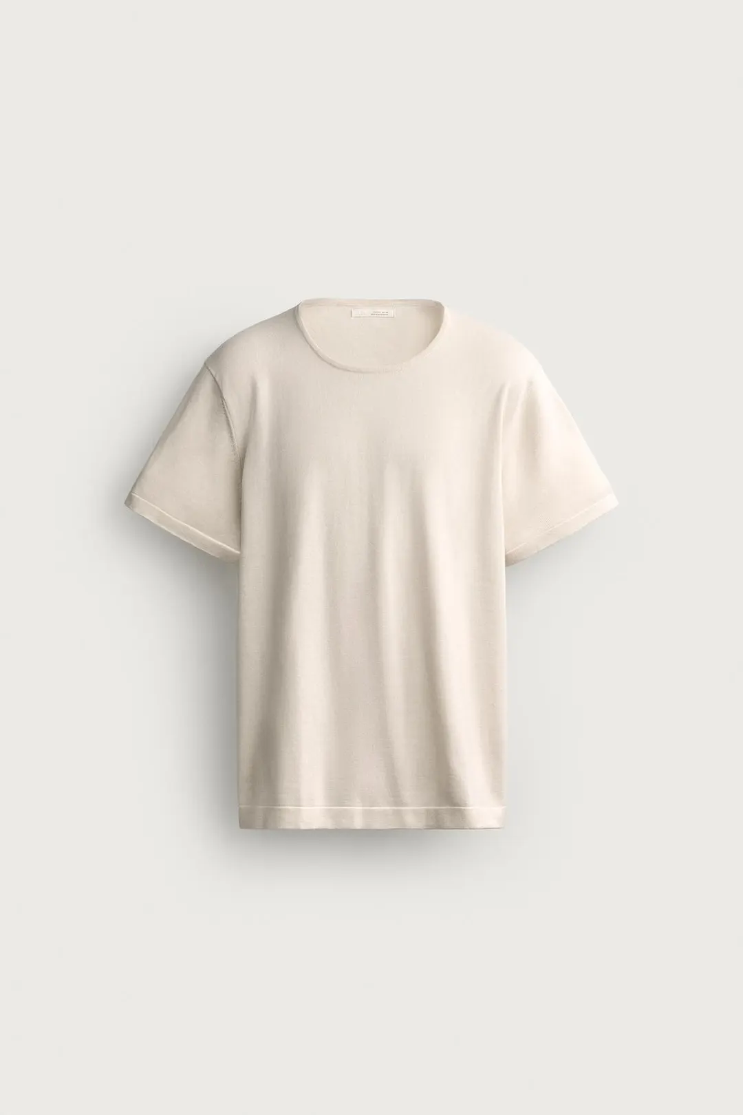 Трикотажная футболка прямого кроя, Zara
