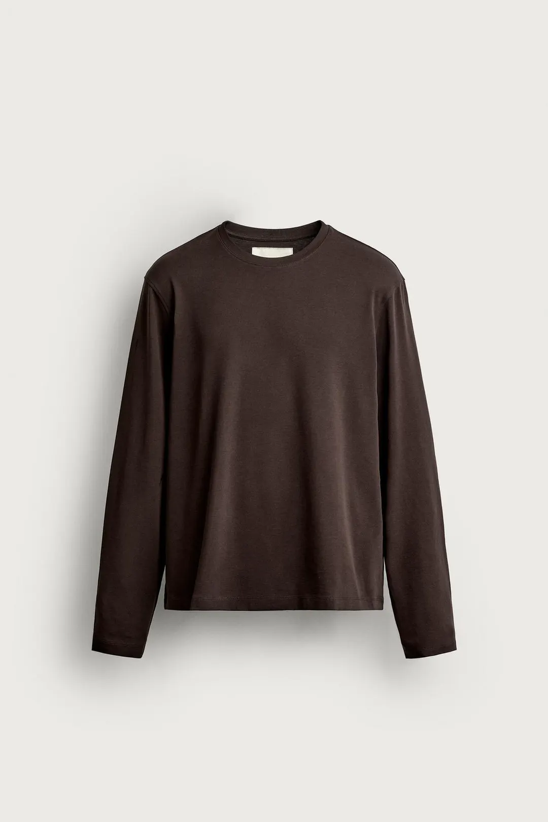 Футболка стандартного кроя с длинными рукавами, Zara